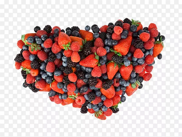草莓食品电脑软件剪贴画混合浆果