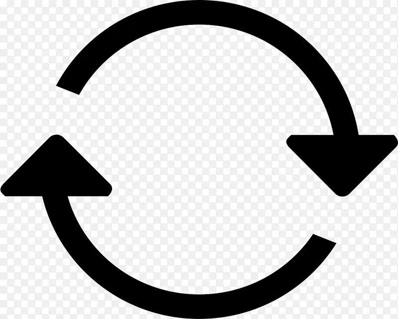 圆圈和箭头符号计算机图标剪辑艺术箭头