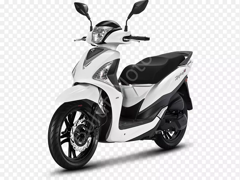 摩托车Vespa GTS-滑板车