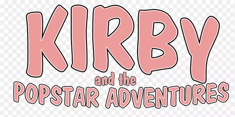 商标粉红色m字体-Kirby的冒险