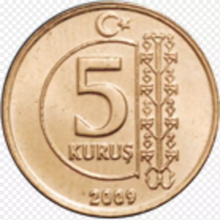 土耳其kuruş土耳其里拉硬币树-硬币