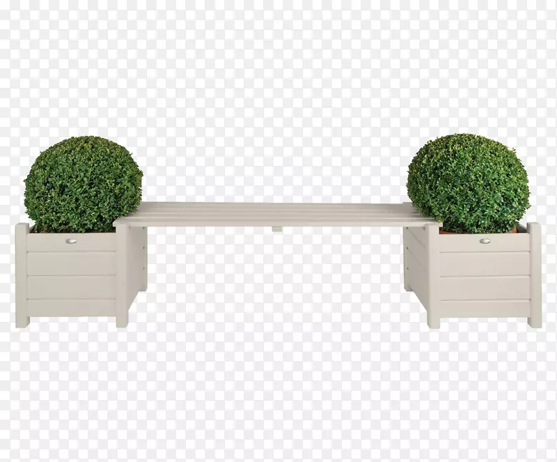 长凳花盆花园家具.设计