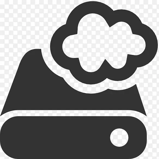 云存储计算机图标云计算计算机数据存储文件托管服务云计算