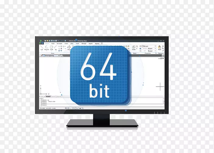 zwcad软件计算机辅助设计cad计算机监视器-2018升级