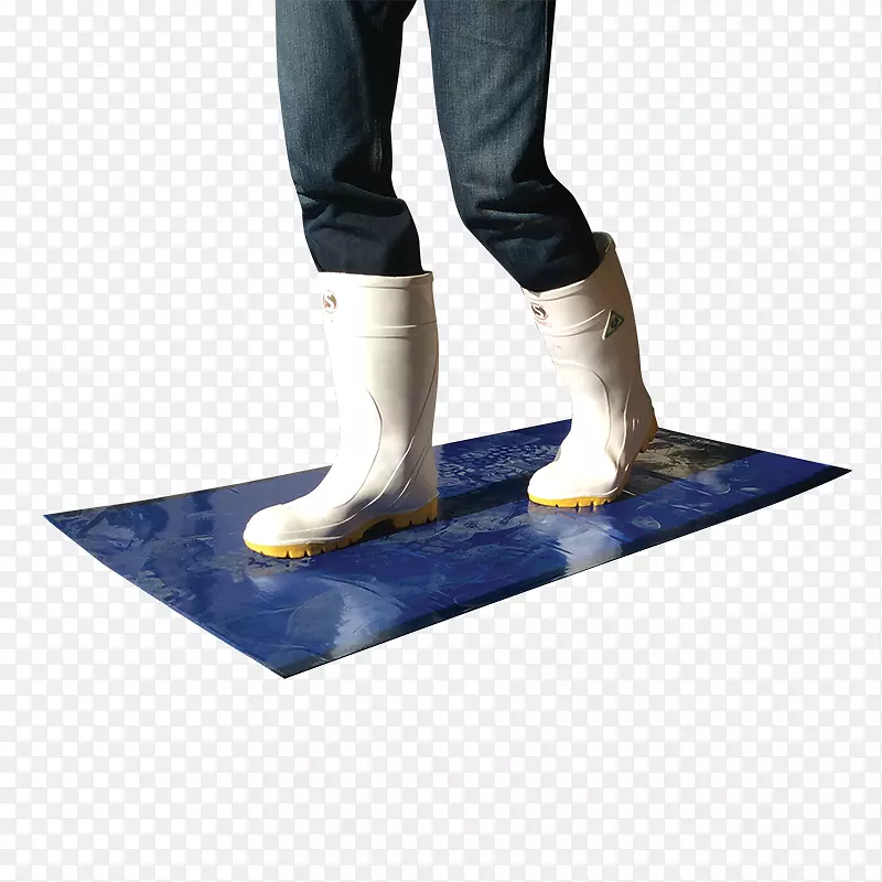 粘垫地板鞋类天然橡胶.微生物垫