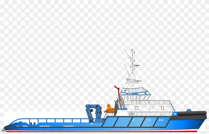 重型巡洋舰平台供应船海军建筑锚装卸拖轮补给船.海军建筑