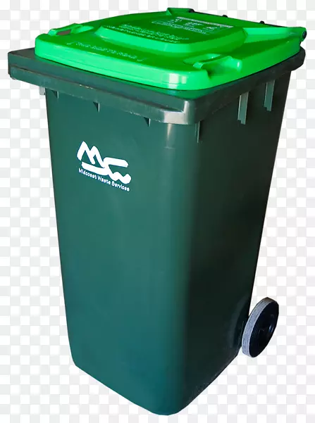 垃圾桶和废纸篮绿色垃圾桶塑料垃圾桶