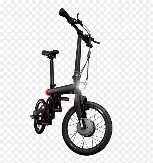 小米米带电动自行车折叠式自行车-自行车