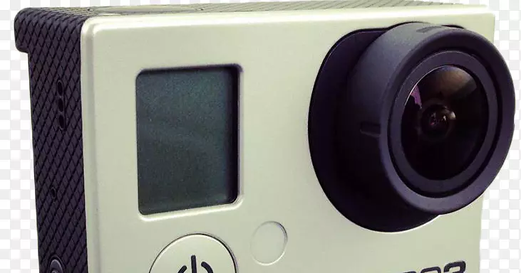 数码相机GoPro Hero3黑色版视频-GoPro摄像机PNG