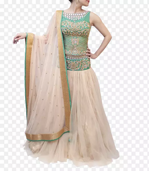 Lehenga Gagra choli连衣裙