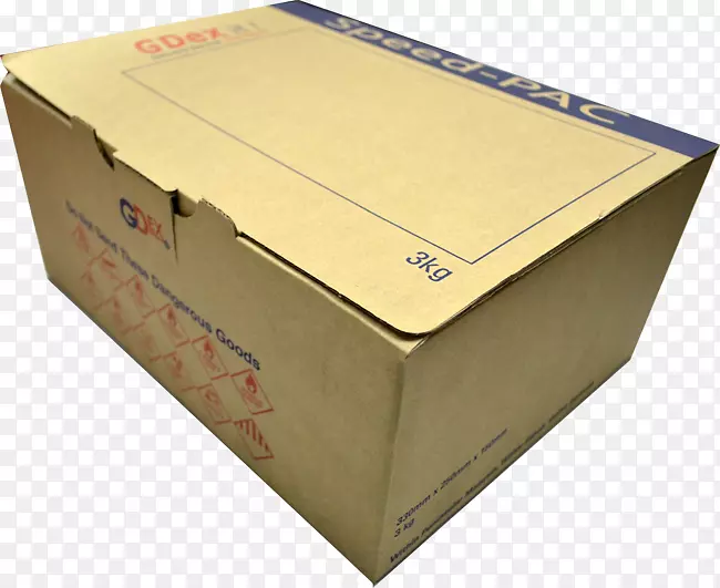 纸箱纸板包裹明信片包装和标签盒