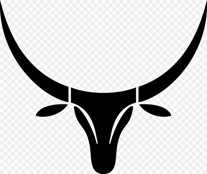 婆罗门牛，牲畜品牌，角标志-泽布