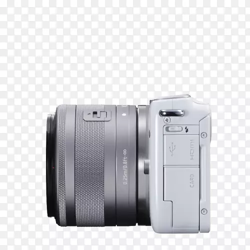 佳能ef透镜安装无镜片可互换镜头摄像机ef-m 15-45 mm镜头照相机