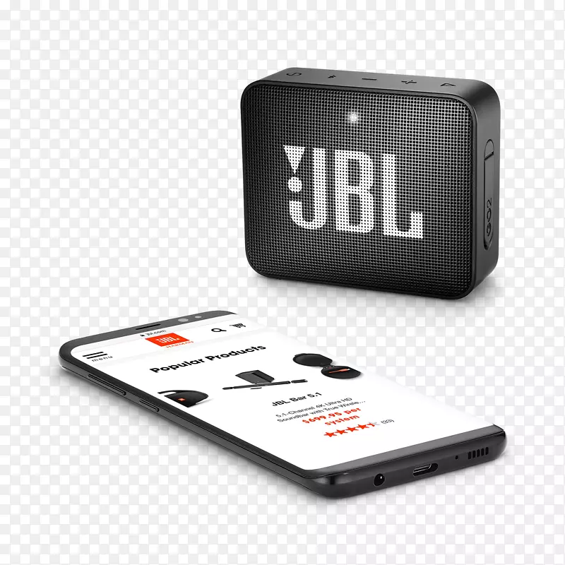 蓝牙扬声器JBL GO2辅助扬声器无线扬声器音频-IceCube