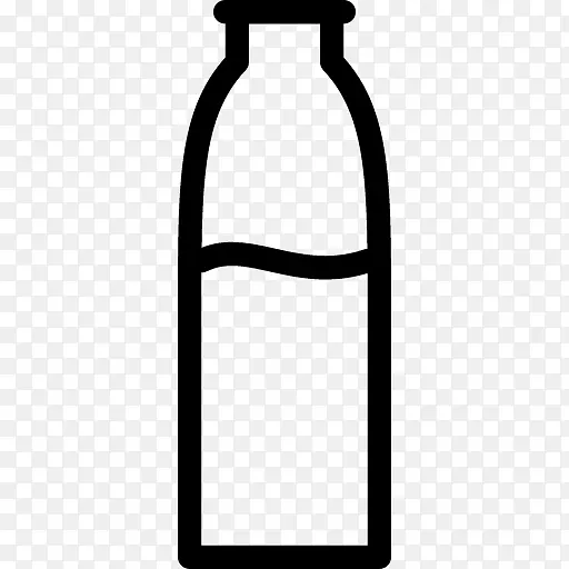 水瓶计算机图标.瓶子