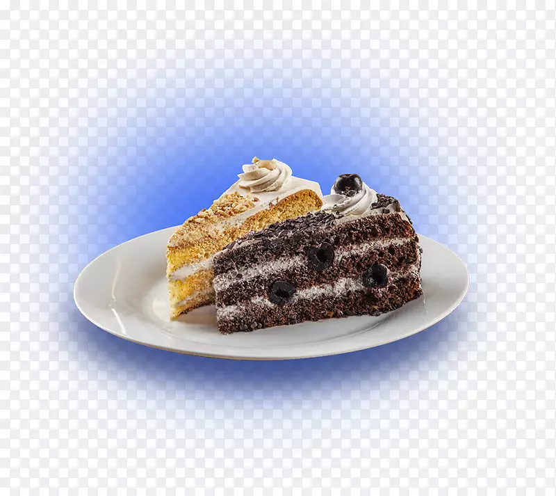巴伐利亚奶油芝士蛋糕白巧克力玉米饼甜点-甜点菜单