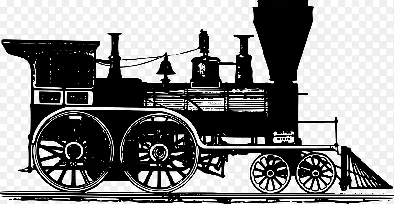 铁路运输蒸汽机车列车剪辑艺术蒸汽机车