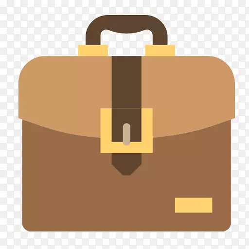 行李电脑图标公文包商务手提箱-商务