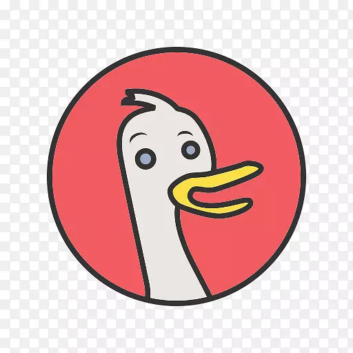 社交媒体电脑图标DuckDuckGo剪贴画-社交媒体