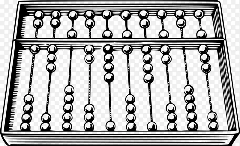 Abacus电脑图标剪辑艺术计数