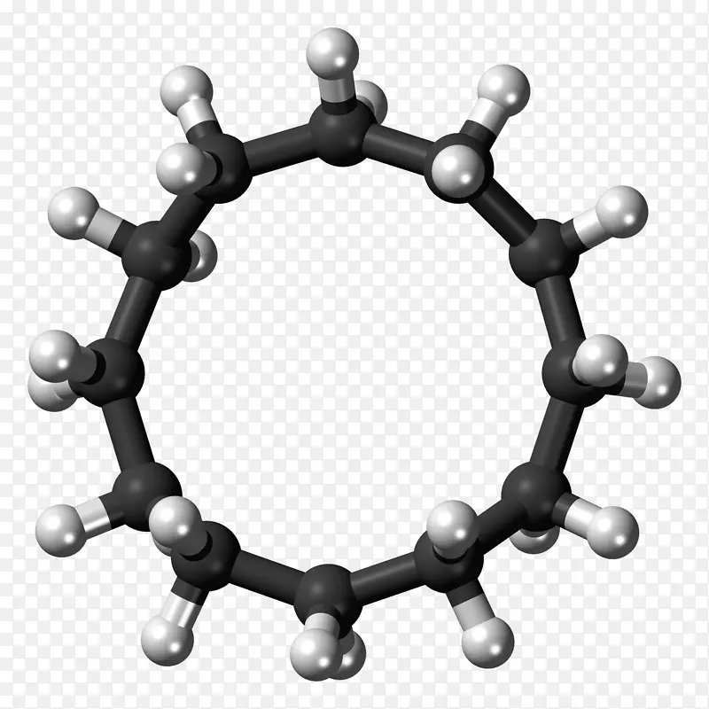 环十二烷激光有机化合物-三维球