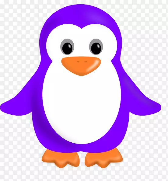 南极帝企鹅剪贴画-企鹅