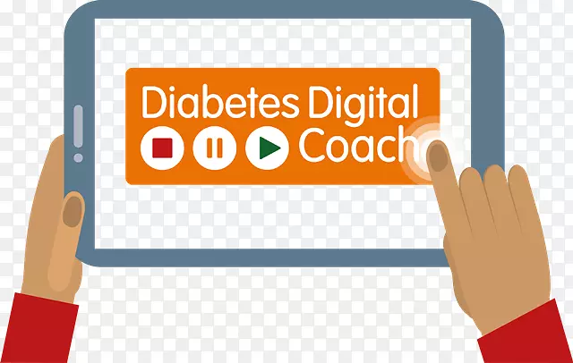 糖尿病社会隔离互联网拇指公关-糖尿病管理