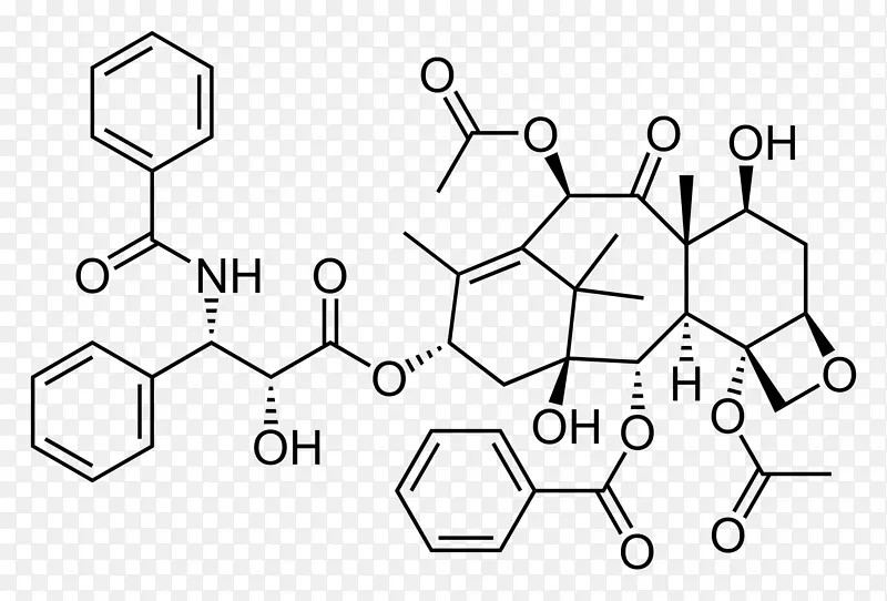 紫杉醇全合成肿瘤化疗结构-紫杉醇