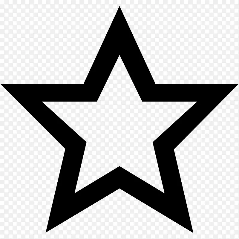 艺术和文化标志中的符号星多边形.符号