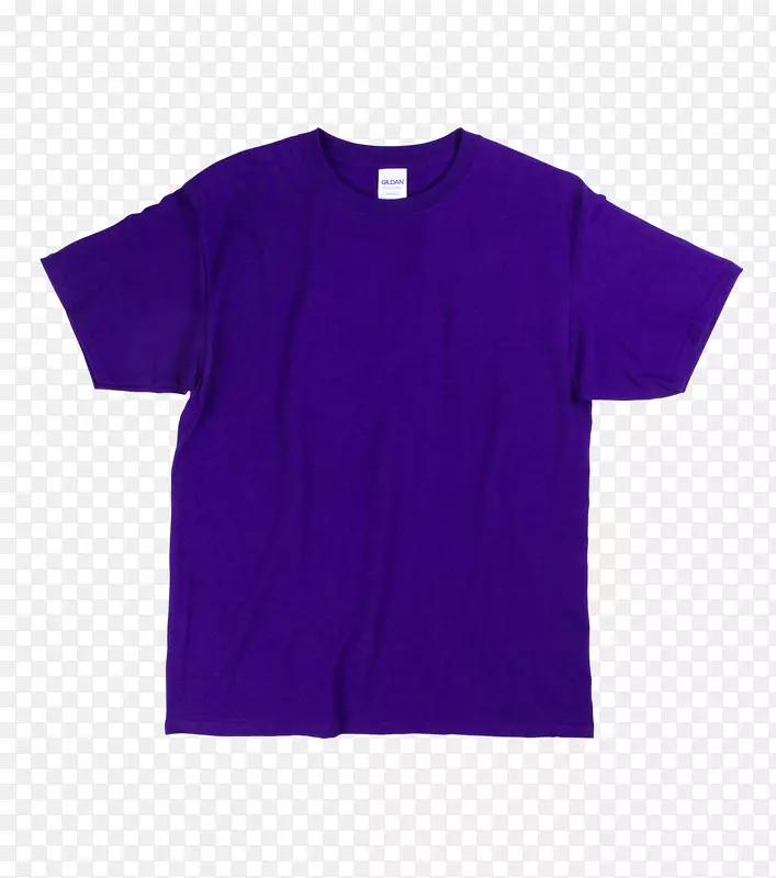 T-恤吉尔丹运动服紫色袖子-t恤