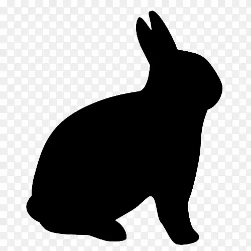 兔家兔兔剪贴画-兔