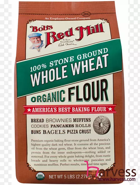 有机食品全麦面粉鲍勃红磨坊全麦面粉