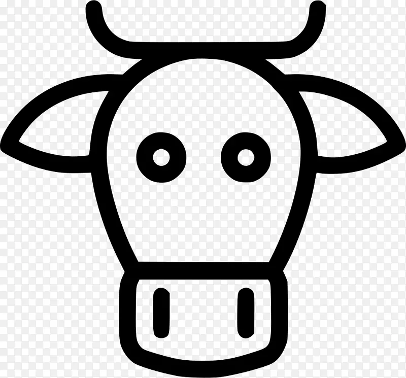 牛奶白色公园奶牛电脑图标乳牛-牛奶