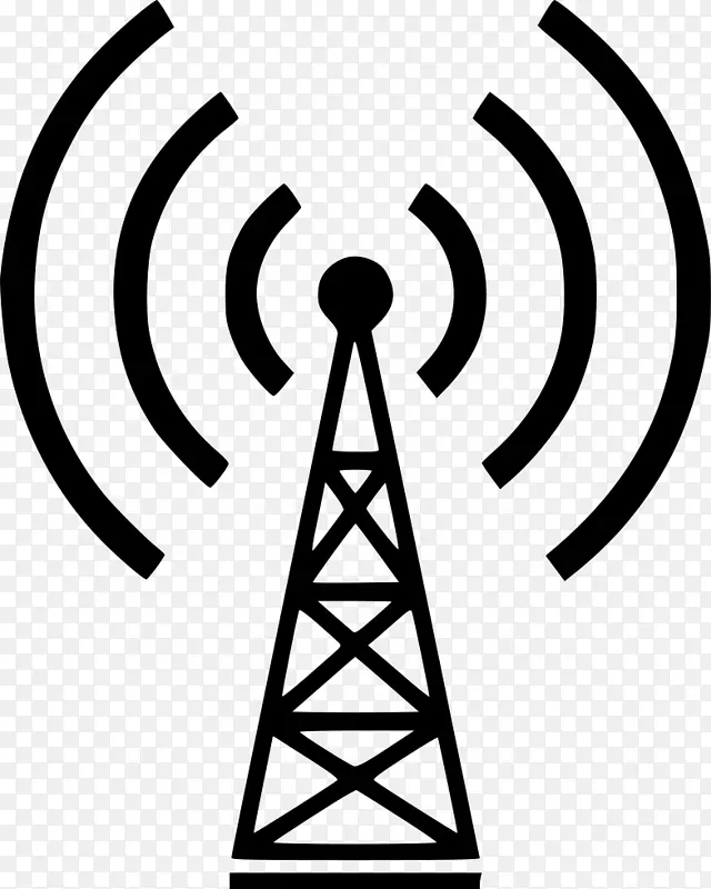 无线电波通信塔-无线电