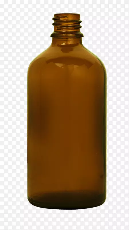 玻璃瓶焦糖色液体玻璃