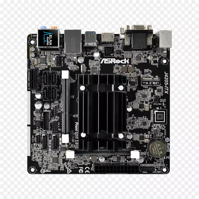 英特尔Mini-ITX asRock j 4205-itx asRock j 3455-itx-microitx