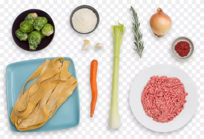博洛尼亚酱，意大利面，熟食，素食食谱-布鲁塞尔芽菜