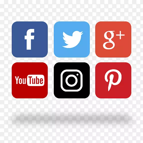 社交媒体徽标电脑图标-社交媒体
