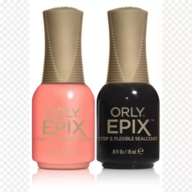 Oly Epix弹性彩色指甲油或指甲油
