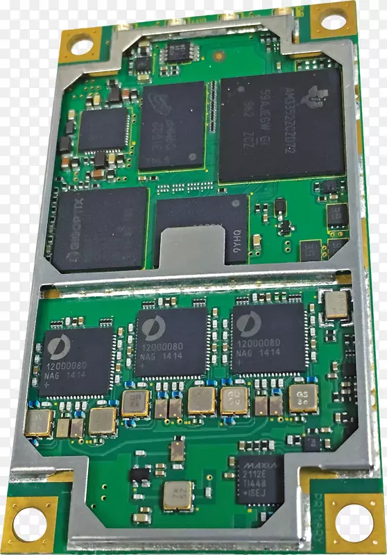 RAM显卡和视频适配器，微控制器电子印刷电路板.传输板