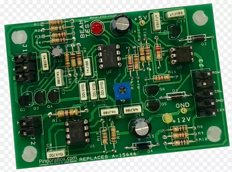 微控制器电子元件电子电路网络开关板