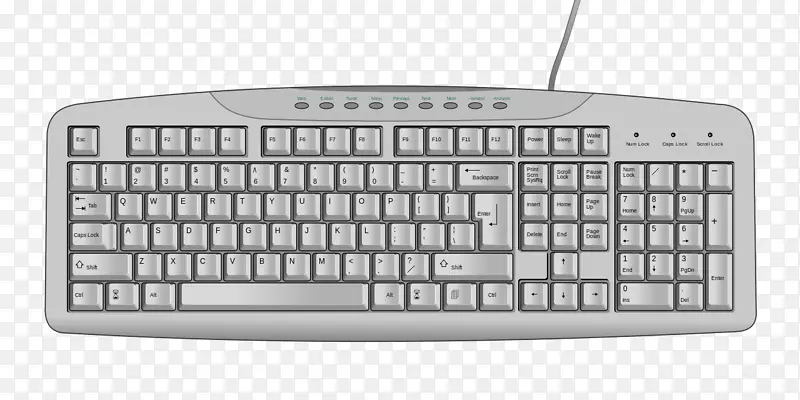 电脑键盘电脑鼠标输入装置剪贴画电脑鼠标