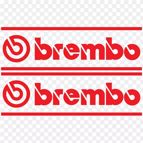 汽车Brembo刹车贴标志-汽车
