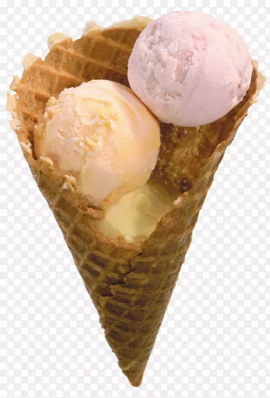 冰淇淋锥巧克力冰淇淋食品冰淇淋