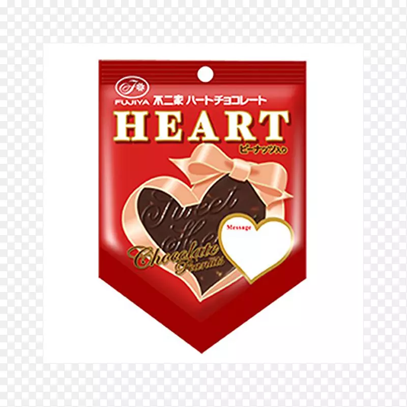 普兰巧克力Fujiya公司花生食品-巧克力