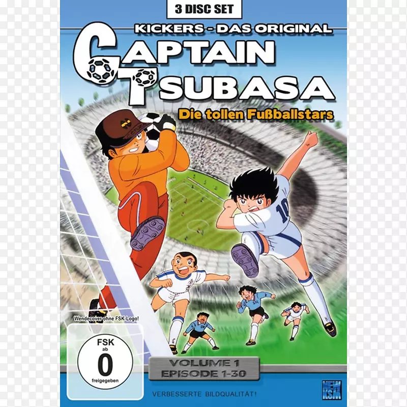 津巴·奥佐拉船长，津巴·布鲁-射线光盘dvd fernseherie-Tsubasa船长