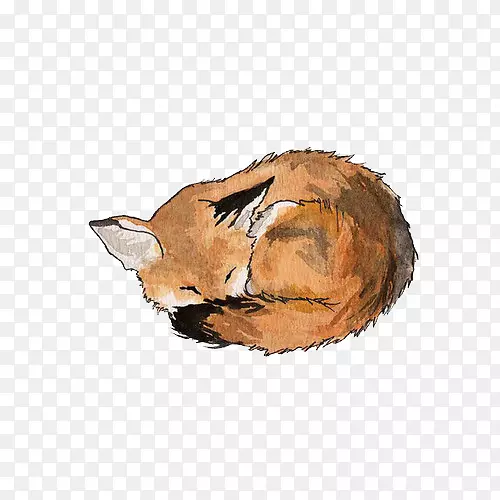 画狐画艺术-狐狸