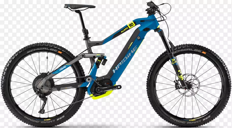 海地XDuro ALMUNN 9.0 e-MTB全悬挂电动自行车山地自行车-自行车