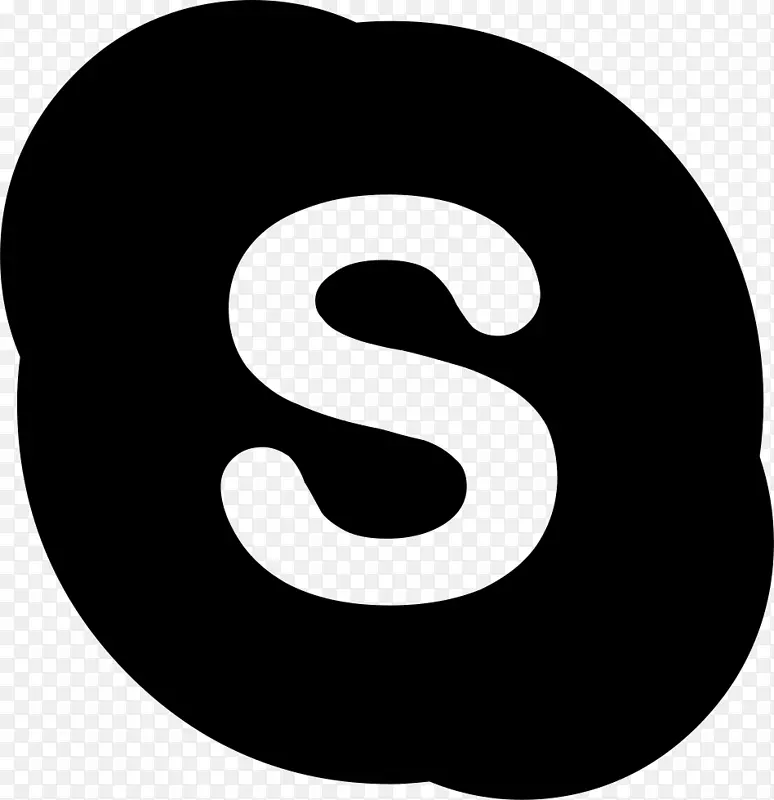 电脑图标标志组织-skype