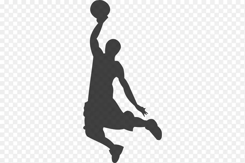 篮球运动员扣篮夹艺术篮球